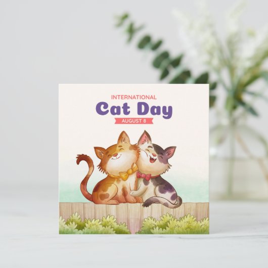 International Cat Day  (Standing Front)