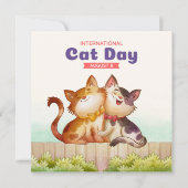 International Cat Day  (Front)
