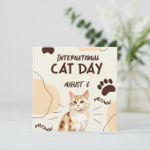 International Cat Day  (Standing Front)