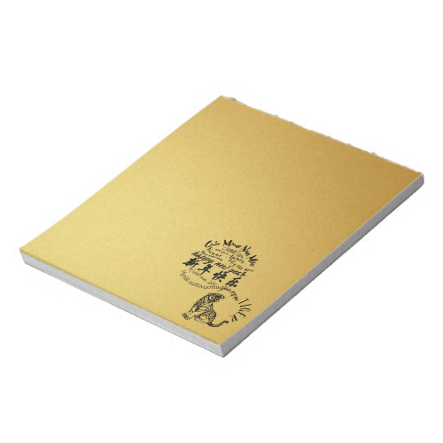 International Chinese Tiger New Year 2022 SqN Notepad