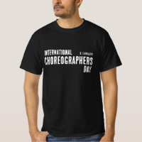 International Choreographers Day Minimalist Black