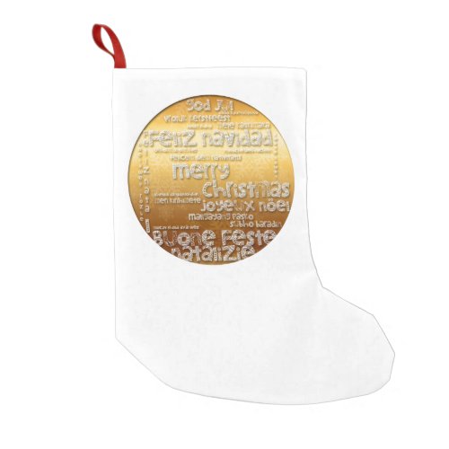 International Christmas Navidad Noel Stocking