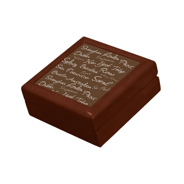 International Cities  Gift Box (Side)