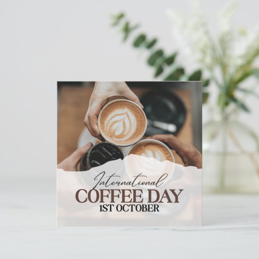 International Coffee Day+ (Standing Front)