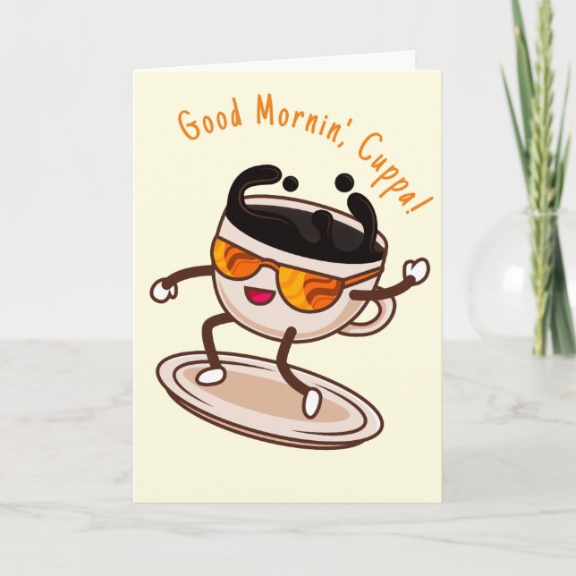 International Coffee Day Card (Front)