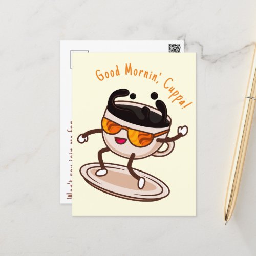 International Coffee Day Postcard