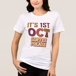 International coffee day women's t-shirt Tri-Blend shirt