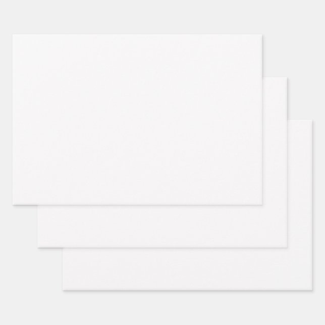 International Coffee Drinks Personalized Modern Wrapping Paper Sheets (Set)