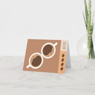 International Coffee Thank You Card