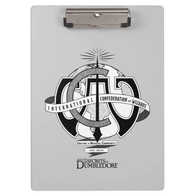 International Confederation of Wizards Logo Clipboard (Front)