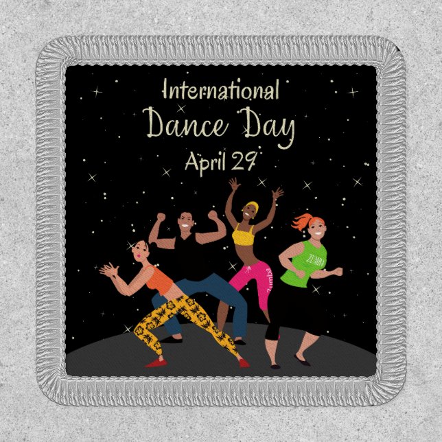 International Dance Day | World Dance Day Patch (Front)