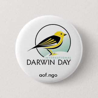 International Darwin Day Pinback Button