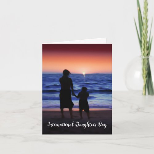 International Daughters Day Card