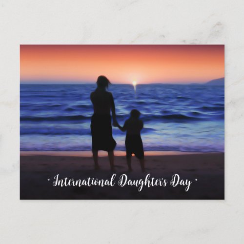 International Daughters Day Postcard