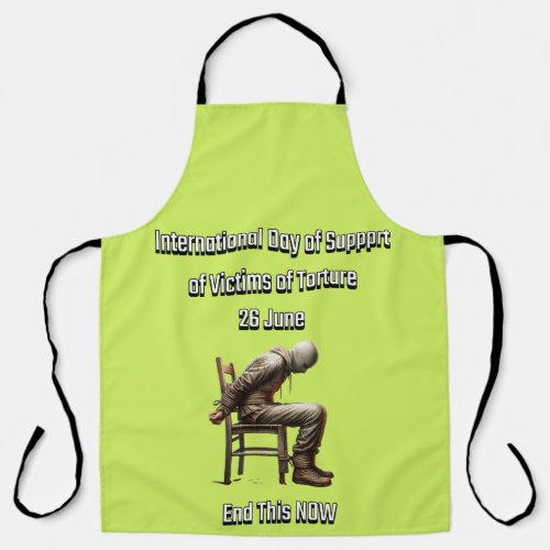 International Day in support of Torture Victims 2 Apron