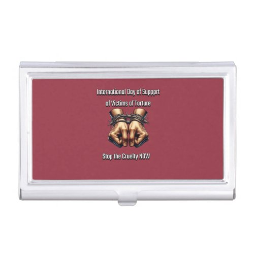International Day in support of Torture Victims 2 Business Card Case