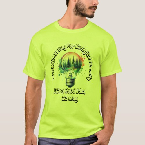 International Day of Biological Diversity T_Shirt