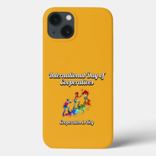 International Day of Cooperatives  iPhone 13 Case