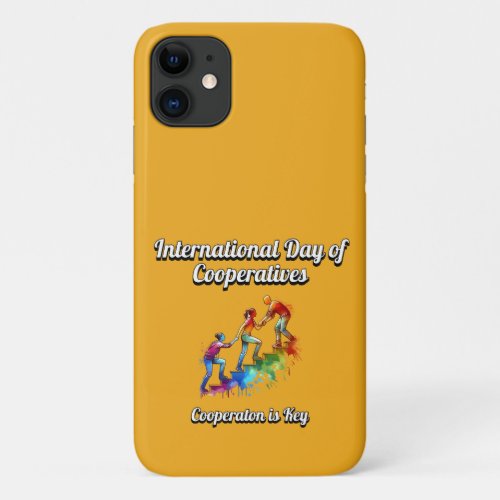 International Day of Cooperatives  iPhone 11 Case