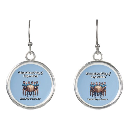 International Day of Cooperatives Earrings