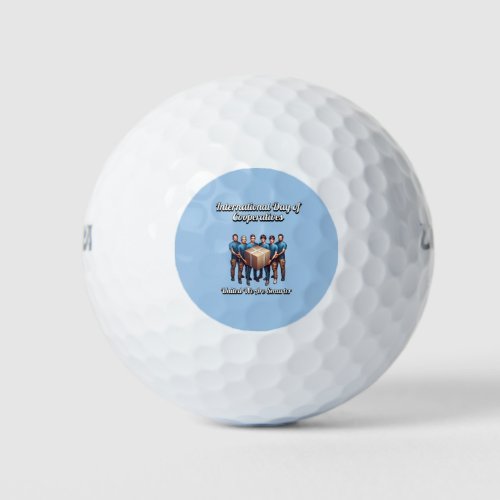 International Day of Cooperatives Golf Balls