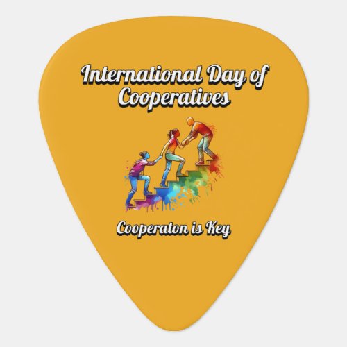 International Day of Cooperatives  Guitar Pick
