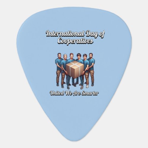 International Day of Cooperatives Guitar Pick