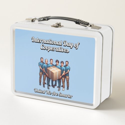 International Day of Cooperatives Metal Lunch Box