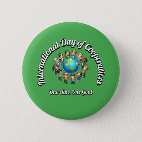 International Day of Cooperatives One Goal Button