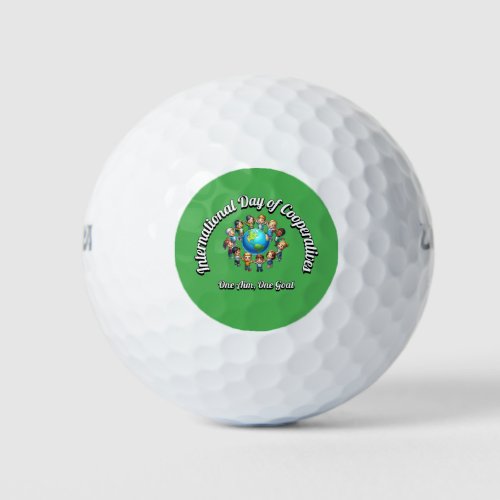 International Day of Cooperatives One Goal Golf Balls