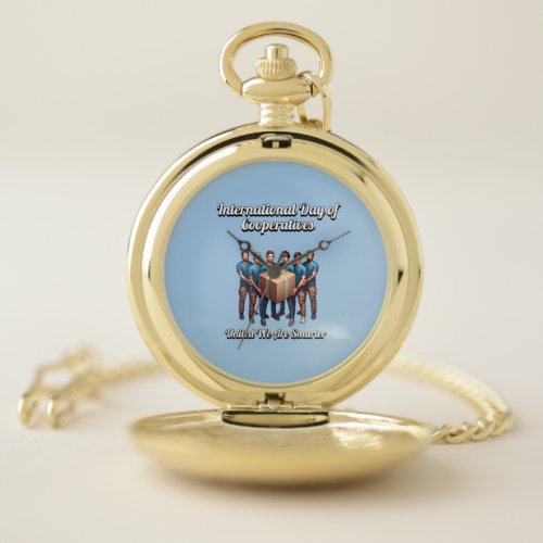 International Day of Cooperatives Pocket Watch