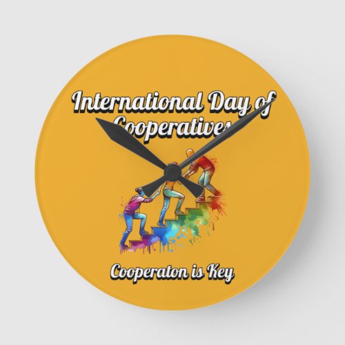 International Day of Cooperatives  Round Clock
