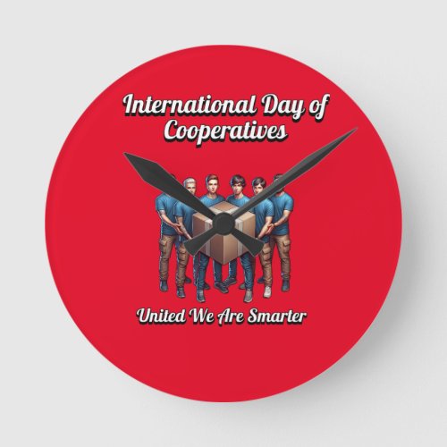 International Day of Cooperatives Round Clock