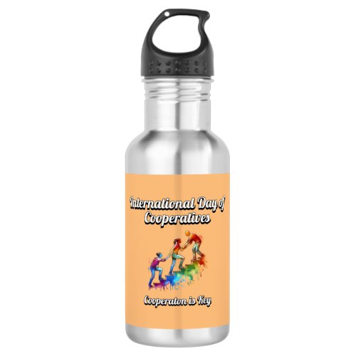International Day of Cooperatives  Stainless Steel Water Bottle