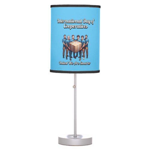 International Day of Cooperatives Table Lamp