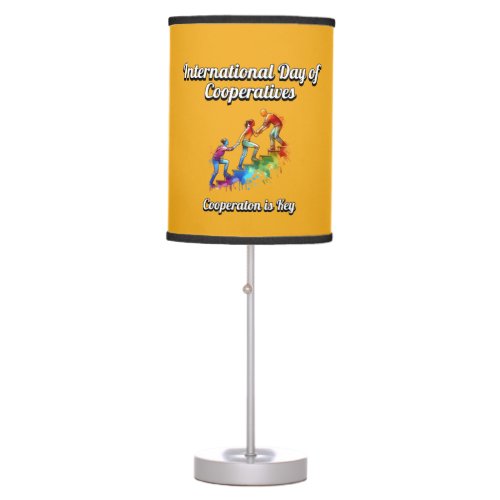 International Day of Cooperatives  Table Lamp