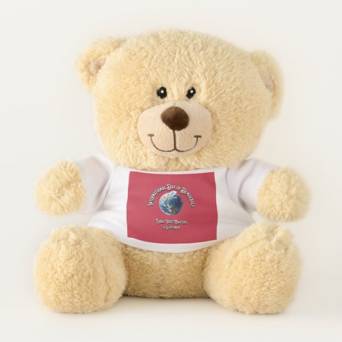 International Day of Democracy Every Vote Counts Teddy Bear