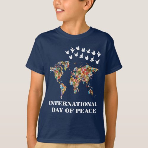 International Day of Peace Boys T_Shirt