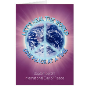 International Day of Peace ☮ Cards