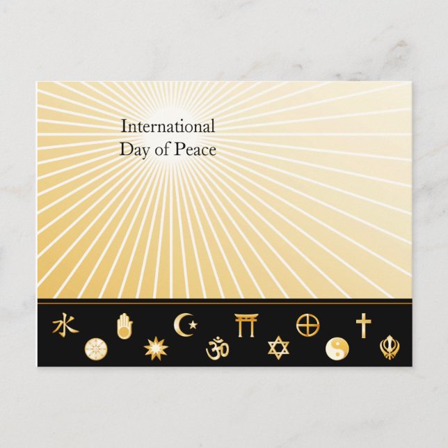 International Day of Peace Postcard (Front)