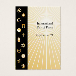 International Day of Peace Profile Card