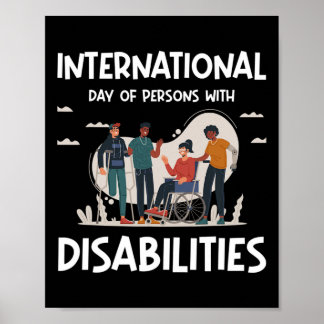 International Day Of Person With Disabilities Poster