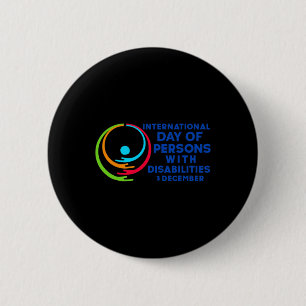 International Day of Persons with Disabilities 2 Button
