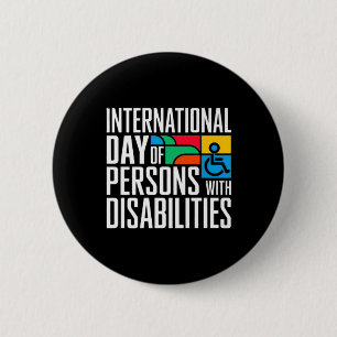 International Day Of Persons With Disabilities Pre Button