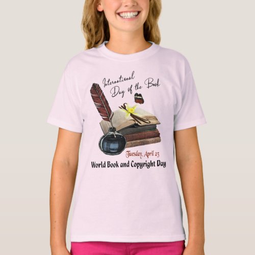 International Day of The Book  World Book Day T_Shirt