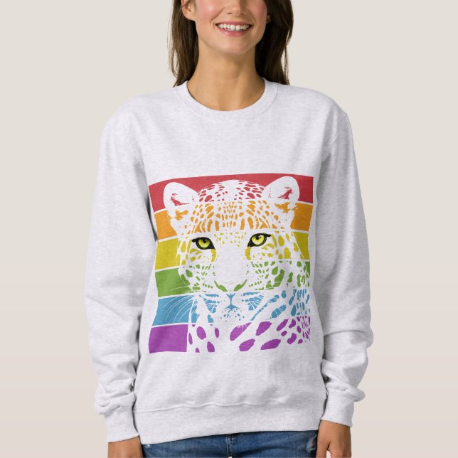 International Day of the Leopard Sweatshirt (Front)