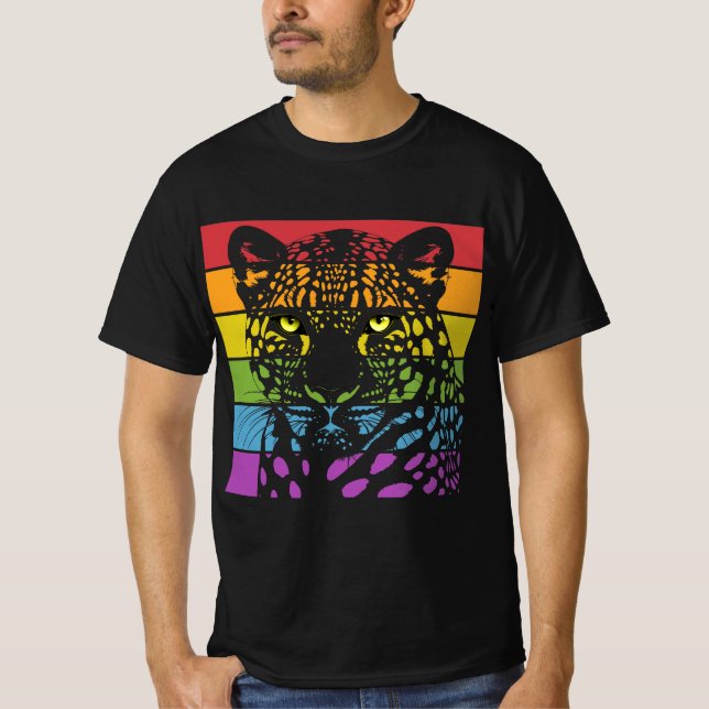 International Day of the Leopard T-Shirt (Front)