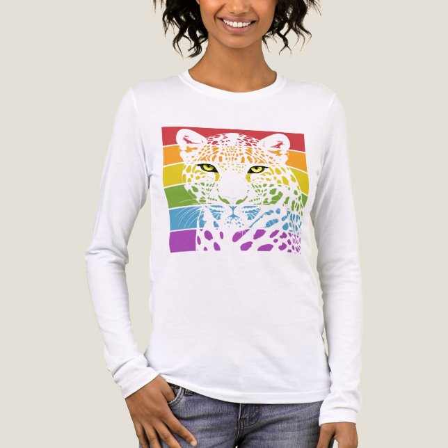 International Day of the Leopard Tri-Blend Shirt (Front)