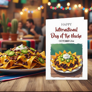 International Day of the Nacho October 21st Card
