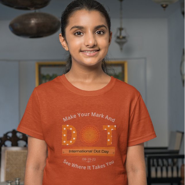 International Dot Day Design T-Shirt (Creator Uploaded)
